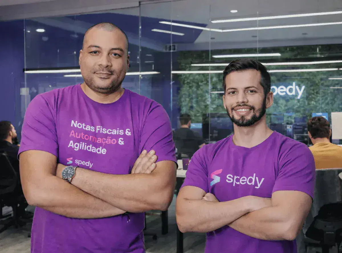Vagner Alves e Danilo Singh, founders da Spedy